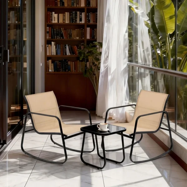Patio Rocking Furniture Set